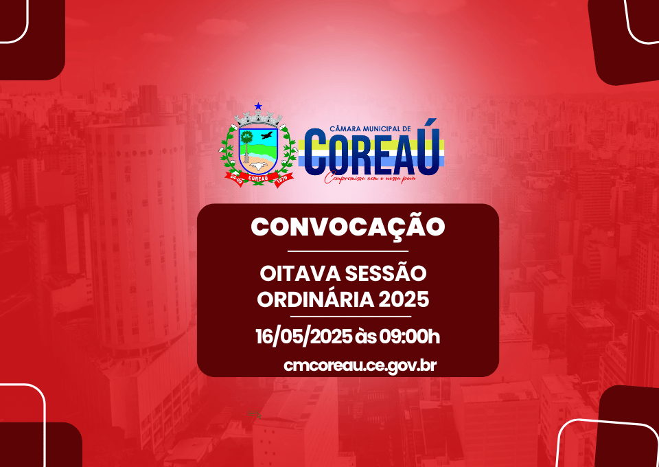 Sessão Ordinária do dia 16/05/2025