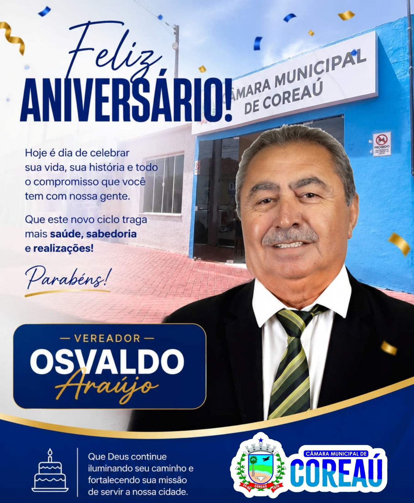 Aniversário Vereador José Osvaldo de Araújo