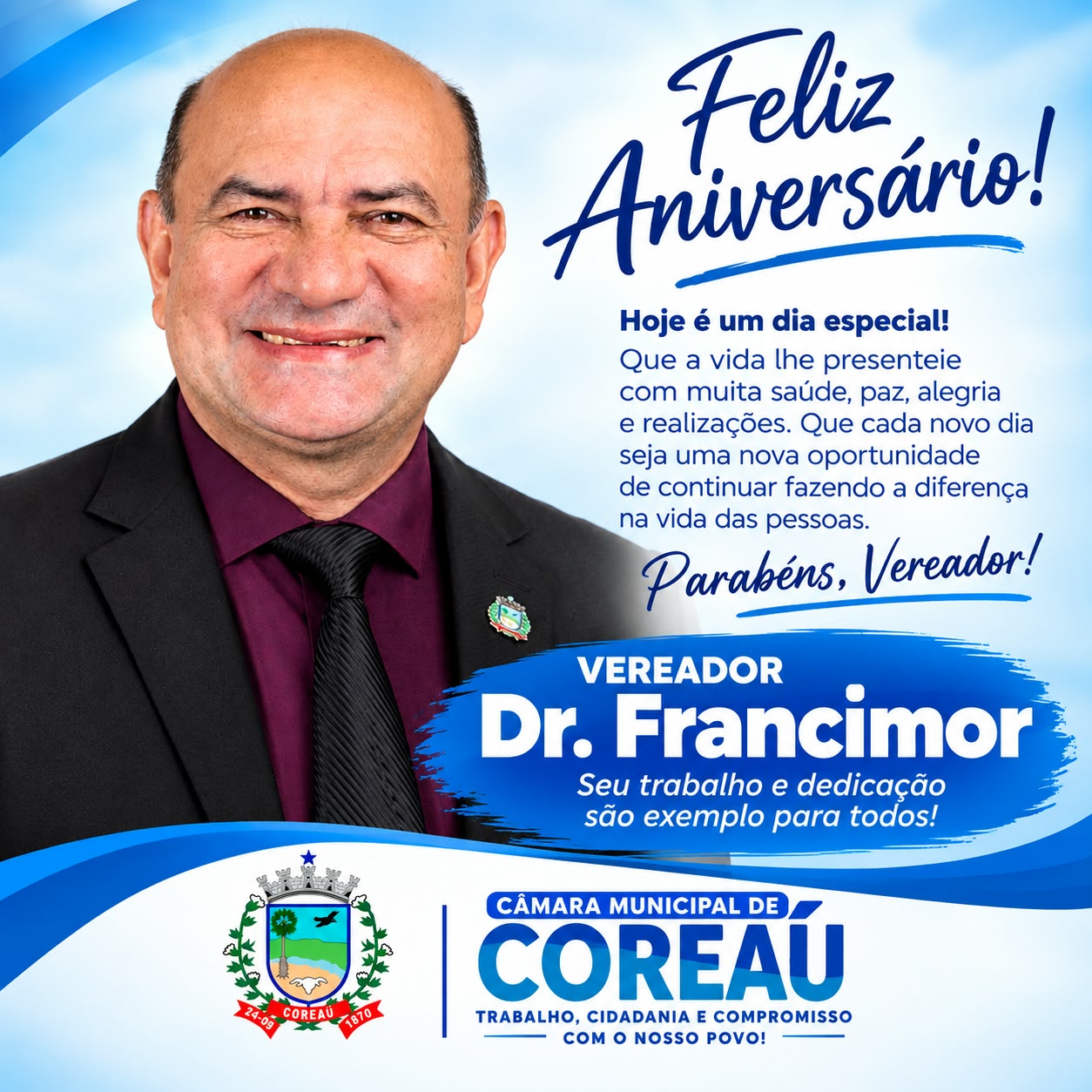 Aniversário Vereador Dr. Francimor