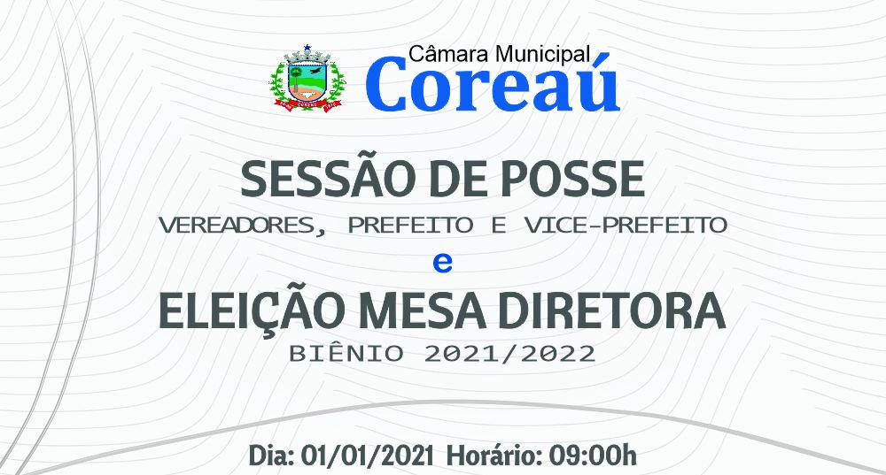 Sessão de Posse - 01/01/2021