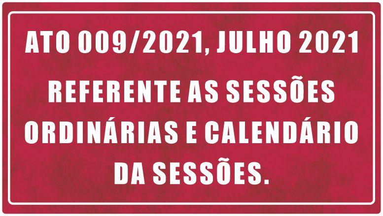 Sessão Ordinária Agosto 2021