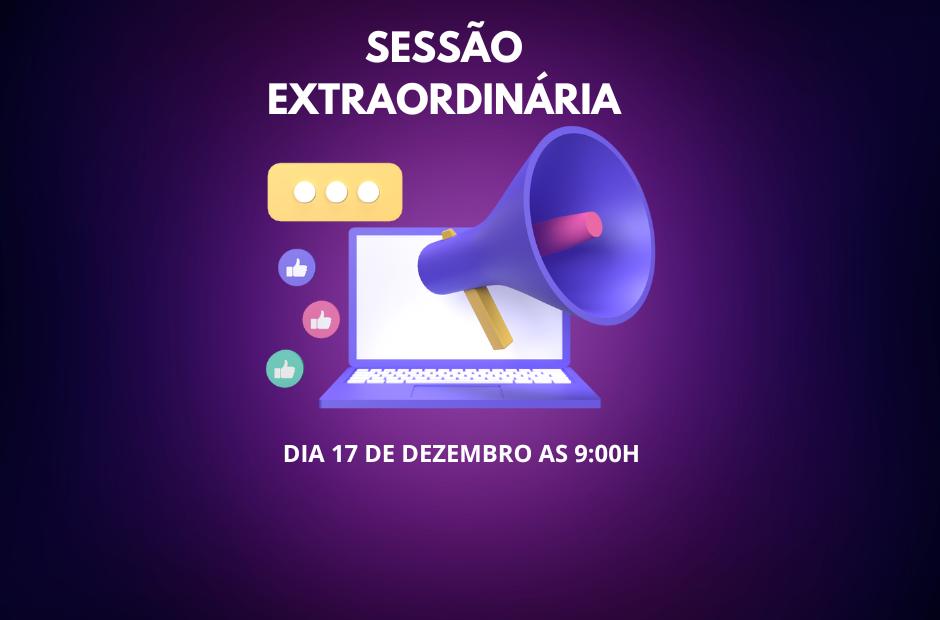 Sessão Extraordinária dia 17/12/22