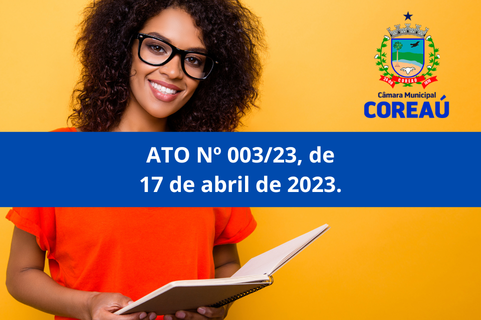 ATO Nº 003/23, de 17 de abril de 2023